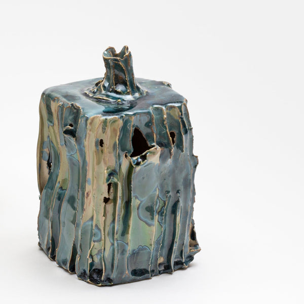 Jess Dybing — Carved Cube #2, 2022