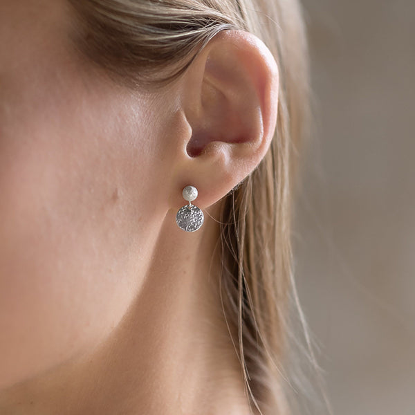 Abby Seymour — Silver Bloom Studs - Australian made Jewellery 