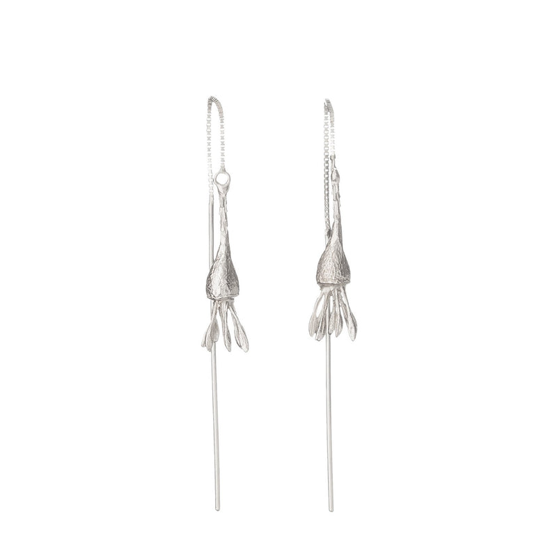 Abby Seymour — Silver Flowering Gum Threader - Australian made Jewellery 