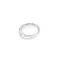 Abby Seymour — Silver Illume Ring - Australian made Jewellery 