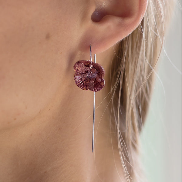Abby Seymour — Tea Tree Bloom Earrings - Australian made Jewellery 