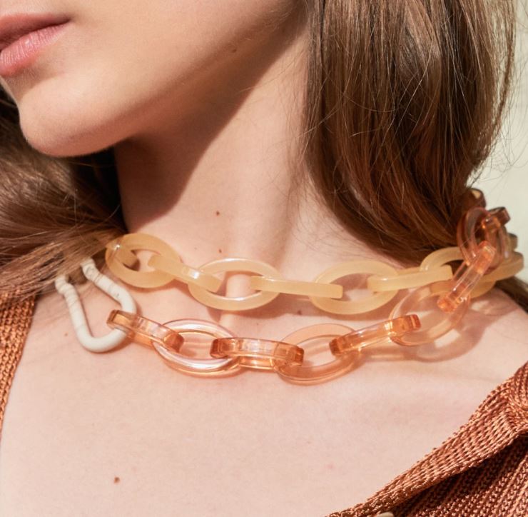 Bianca Marvrick — Acetate Necklace - Australian made Jewellery 