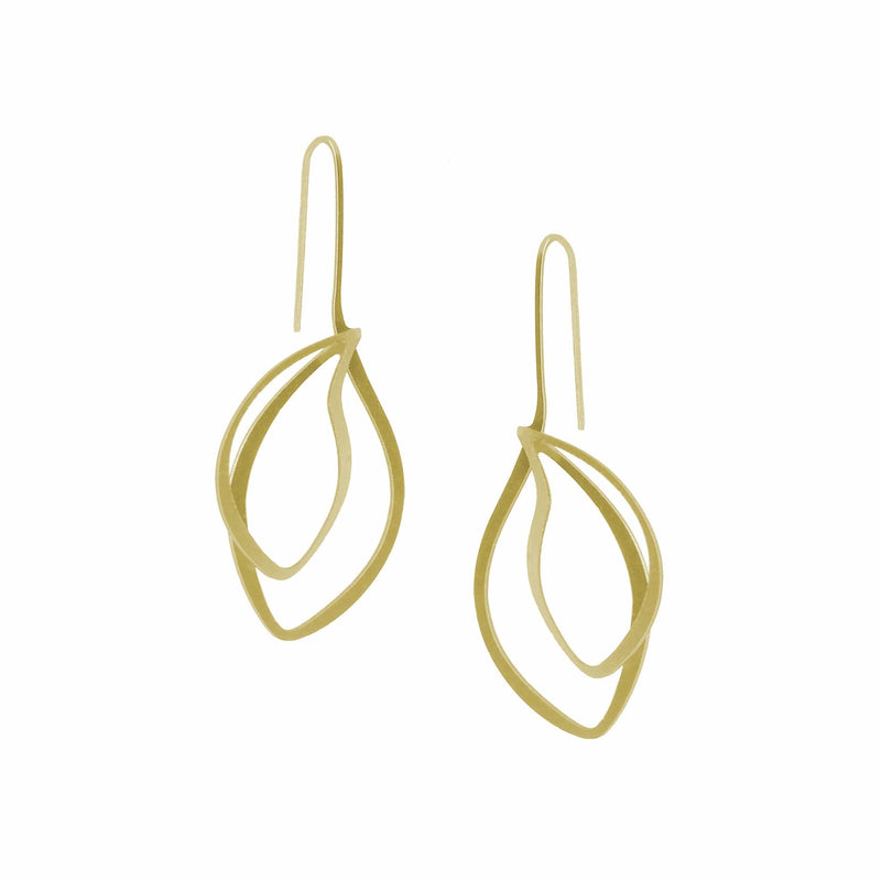 inSync design — Bosket Earrings in 22ct Matt Gold Plate