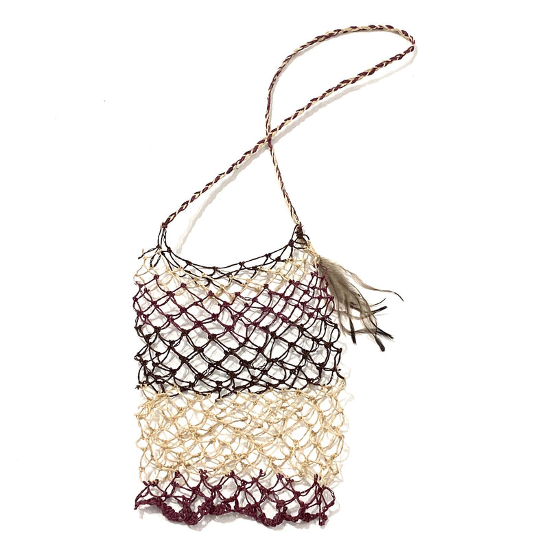 Cassie Leatham — Pandanas Handwoven Bag - Australian made textiles 
