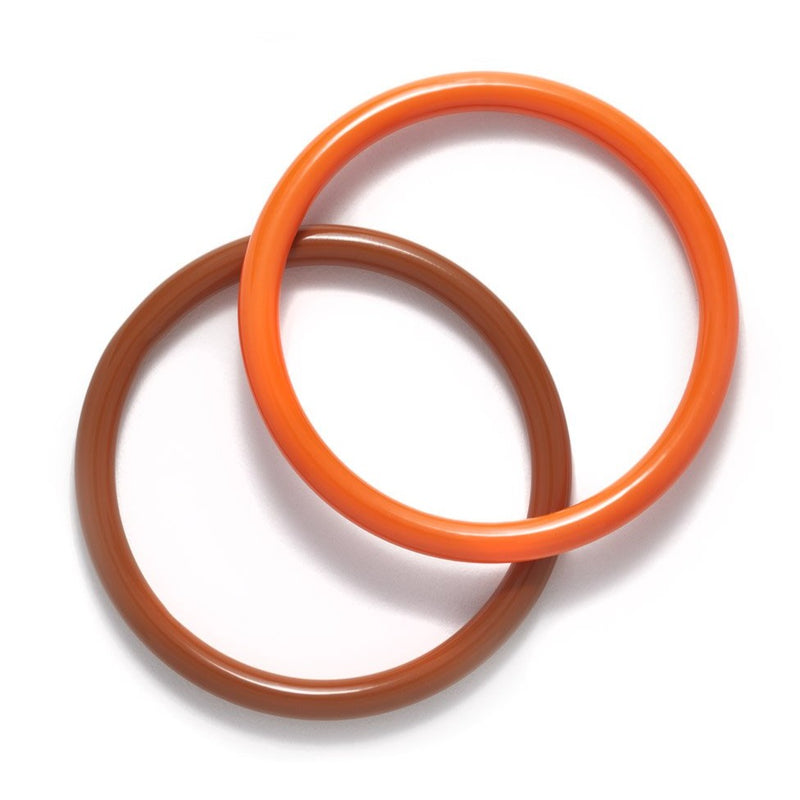 Bianca Mavrick — Colore Bangle in Neon Red Orange