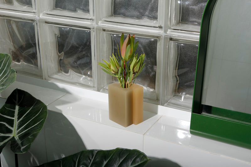 Dean Toepfer — Mini Vase Versa Stem Vase in Melon Taupe
