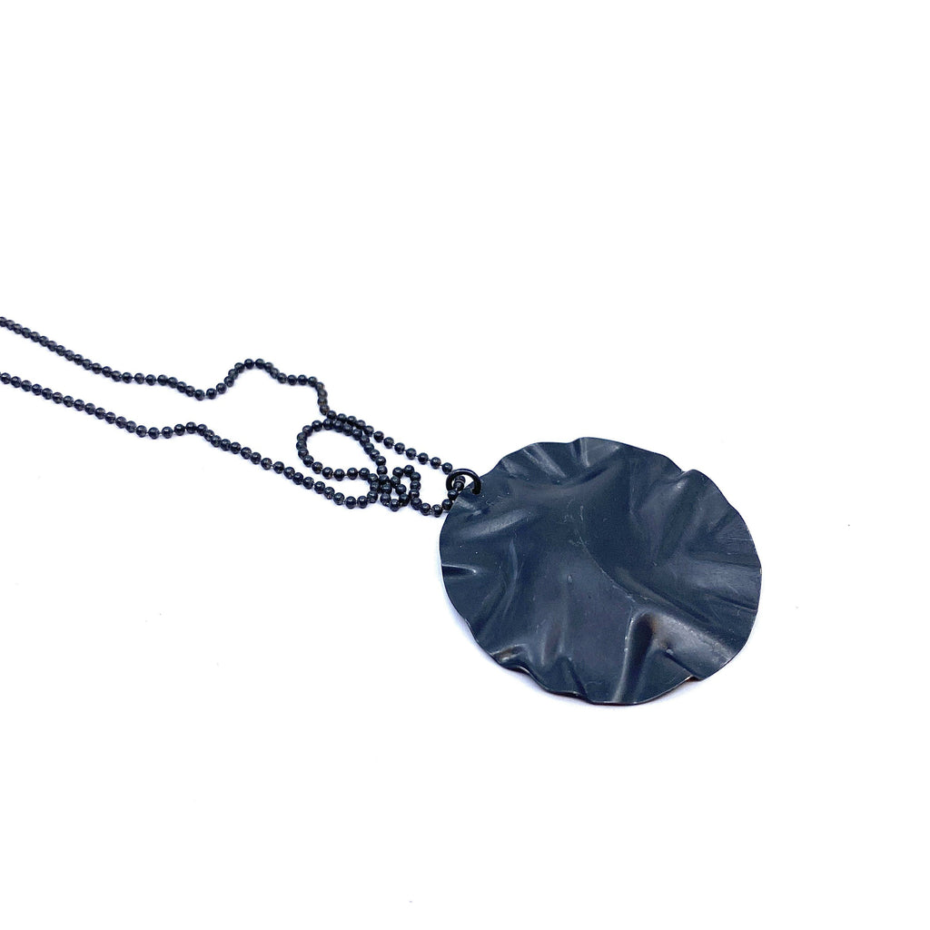 Elfrun Lach — Oxidised Sterling Silver Pendant SHOP@Craft