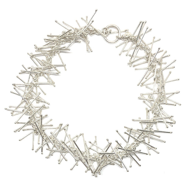 Felicity Large — Silver Bracelet - Australian made Jewellery 