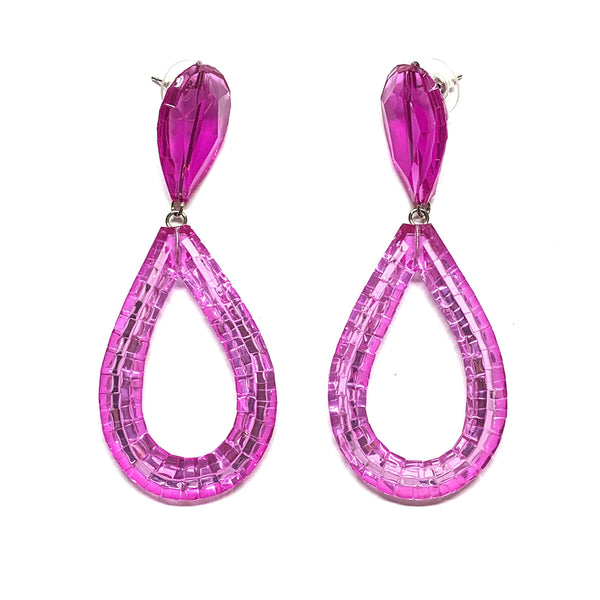 Kath Inglis — Large Rain Drop Stud Earrings - Australian made Jewellery 