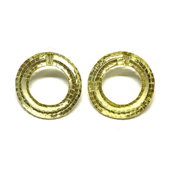 Kath Inglis — Large Waterhole Stud Earrings - Australian made Jewellery 