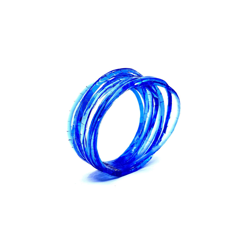 Kath Inglis — Waterhole Cuff in Blue Jewellery Kath Inglis | Craft