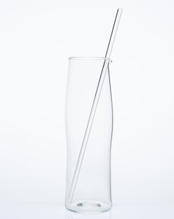 Katie-Ann Houghton — Extra-Large Hand Blown Clear 'Best Squeeze' Glass Carafe - Australian made Glass 