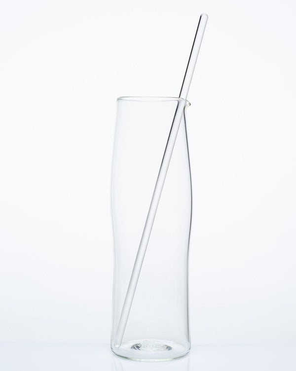 Katie-Ann Houghton — Extra-Large Hand Blown Clear 'Best Squeeze' Glass Carafe - Australian made Glass 