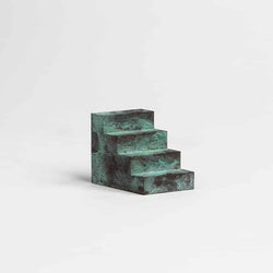 Kenny Yong-soo Son — Staircase Paperweight in Patina Brass Jewellery Kenny Yong-soo Son | Craft