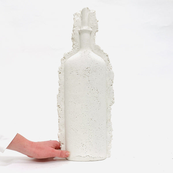 Kristin Burgham — Tall Flat Bottle Sculpture Ceramics Kristin Burgham | Craft