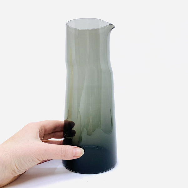 Marcel Hoogstad Hay — Black Glass 'Shift' Carafe - Australian made Glass 