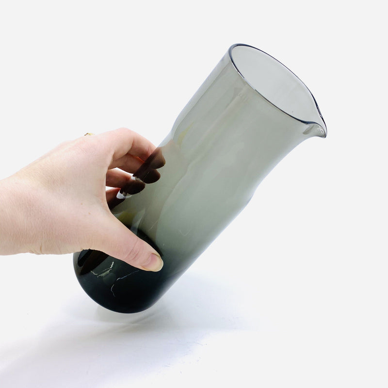 Marcel Hoogstad Hay — Black Glass 'Shift' Carafe - Australian made Glass 