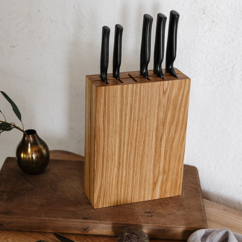 Lex Stobie — Stab in the Dark Knife Block in Tasmanian Oak