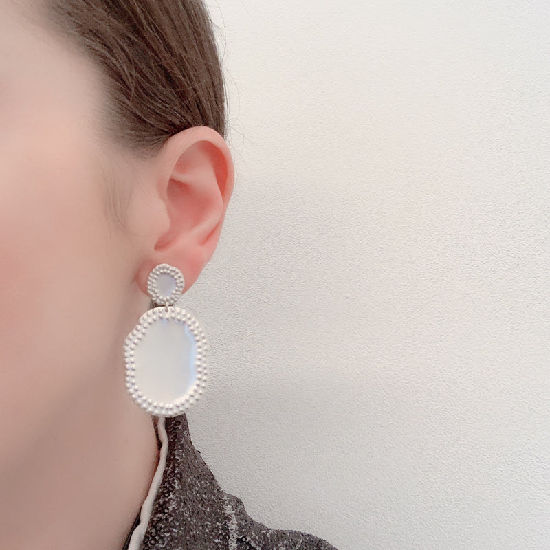 Tara Lofhelm — Topography Drop Earrings - Australian made Jewellery 