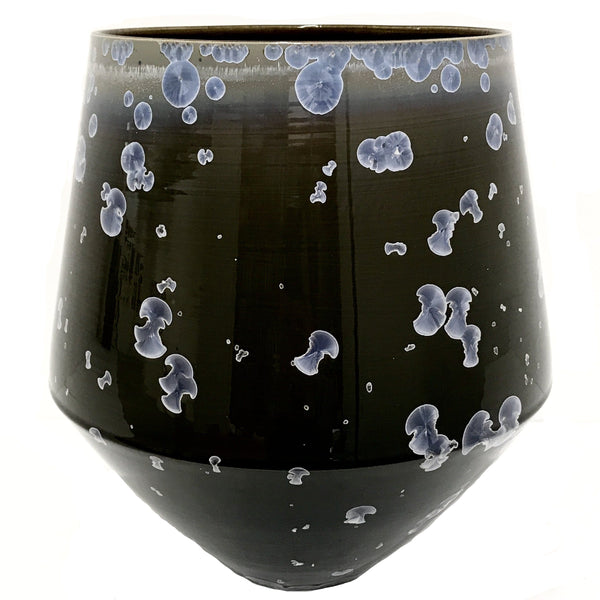 Ted Secombe — Crystalline Glaze Ceramic Vase | Sculpture - Australian made Ceramics 